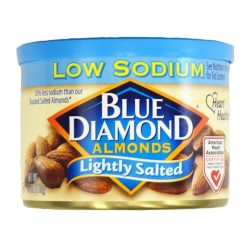 Blue Diamond Lightly Salted Whole Almonds, 6 Ounce, 12 per case | SKU: 636982 | UPC: 041570059821