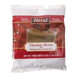 Royal Chocolate Mousse Mix, 16 Ounce, 6 Per Case | SKU: 660741 | UPC: 041617480106