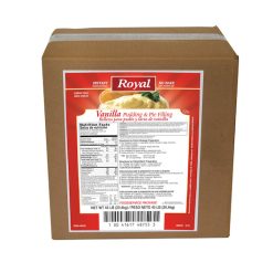 Royal Vanilla Flavored Instant Pudding Mix & Pie Filling, 45 Pounds | SKU: 661738 | UPC: 041617487556