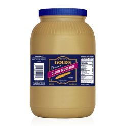 Gold s Dijon Mustard Bulk, 1 Gallon, 4 Per Case | SKU: 657201 | UPC: 041740804015