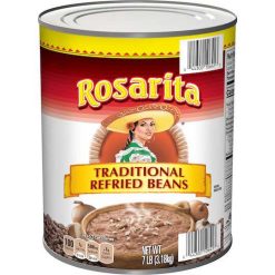 Rosarita Original Refried Beans, 112 Ounces, 6 Per Case | SKU: 689329 | UPC: 044300106413