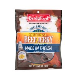 Bridgford Sweet Baby Ray s Original Beef Jerky, 3.25 Ounce, 8 Per Case | SKU: 754849 | UPC: 047500014335