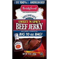 Bridgford Sweet Baby Ray s Sweet N Spicy Beef Jerky, 10 Ounce, 8 Per Case | SKU: 754842 | UPC: 047500019026