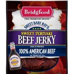 Bridgford Sweet Teriyaki Beef Jerky, 1.25 Ounce, 8 Per Box, 6 Per Case | SKU: 757630 | UPC: 047500020800