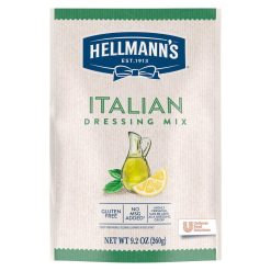 Hellmann s Italian Dry Dressing Mix, 9.2 Ounce, 12 Per Case | SKU: 713112 | UPC: 048001011311