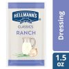 Hellmanns Classics Ranch Salad Dressing, 1.5 Ounce, 102 Per Case | SKU: 555117 | UPC: 048001198753