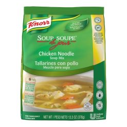 Knorr Soup Du Jour Chicken Noodle Mix, 13.3 Ounce, 4 Per Case | SKU: 583713 | UPC: 048001252004