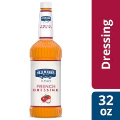 Hellmann s Classics French Salad Bar Dressing Bottle, 32 Fluid Ounce, 6 Per Case | SKU: 436274 | UPC: 048001256729