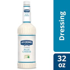 Hellmann s Classics Blue Cheese Salad Bar Dressing Bottle, 32 Ounce, 6 Per Case | SKU: 436278 | UPC: 048001256767