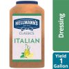 Hellmann s Classic Italian Dressing, 1 Gallon, 4 Per Case | SKU: 348368 | UPC: 048001257108