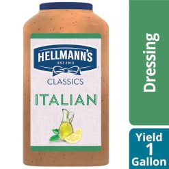 Hellmann s Classic Italian Dressing, 1 Gallon, 4 Per Case | SKU: 348368 | UPC: 048001257108