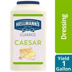 Hellmann s Classic Creamy Caesar Dressing, 1 Gallon, 4 Per Case | SKU: 348364 | UPC: 048001257221
