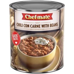 Chef-Mate Original Carne Chili With Beans, 107 Ounces - 6 Per Case | SKU: 340882