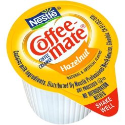 Coffee-Mate Hazelnut Single Serve Liquid Creamer, .375 Ounces - 180 Per Case | SKU: 356551