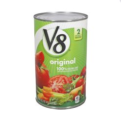 V8 Vegetable Juice, 46 Fluid Ounces, 12 Per Case | SKU: 340213 | UPC: 051000003362