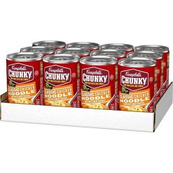 Campbell s Chunky Classic Chicken Noodle Soup, 18.6 Ounce, 12 Per Case | SKU: 350012 | UPC: 051000038852