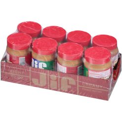 Jif Peanut Butter Creamy, 40 Ounces, 8 Per Case | SKU: 610280 | UPC: 051500720011