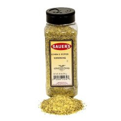 Sauer Lemon & Pepper Seasoning, 26 Ounce, 6 Per Case | SKU: 540231