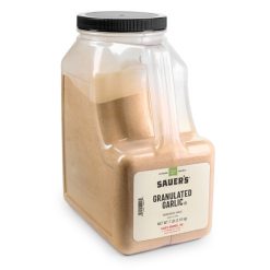 Sauer Granulated Garlic, 7 Pounds, 3 Per Case | SKU: 540122 | UPC: 052500018122