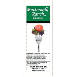 Sauer Ranch Buttermilk Dressing Single Serve, 12 Gram, 200 Per Case | SKU: 540115 | UPC: 052500065034