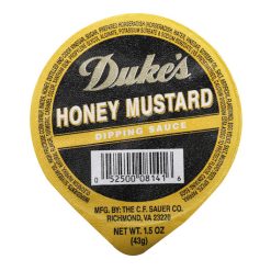 Duke s Honey Mustard Single Serve, 1.5 Ounce, 120 Per Case | SKU: 667056 | UPC: 052500082062