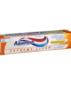 Aqua-Fresh Extreme Clean Whitening Action Toothpaste, 5.6 Ounce, 12 Per Case | SKU: 662509 | UPC: 053100338733 | GTIN: 10053100338730