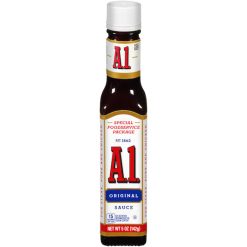 A.1. Original Steak Sauce Bottle, 5 Ounce, 24 Per Case | SKU: 375942 | UPC: 054400000030 | GTIN: 10054400000037