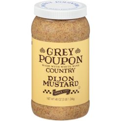Grey Poupon Country Dijon Mustard, 3 Pound, 6 Per Case | SKU: 375950 | UPC: 054400000467