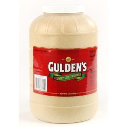 Gulden s Country Style Mustard Bulk, 1 Gallon, 4 Per Case | SKU: 376770 | UPC: 064144873401
