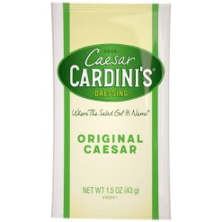Cardini s Caesar Dressing Single Serve, 1.5 Fluid Ounce, 60 Per Case | SKU: 718575 | UPC: 070200060258