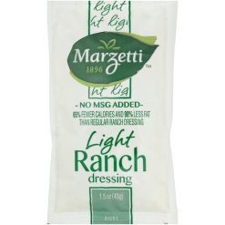 Marzetti Light Ranch Dressing Single Serve, 1.5 Ounce, 60 Per Case | SKU: 719533 | UPC: 070200819788