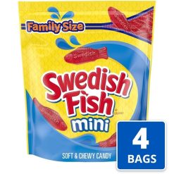 Swedish Fish Red Bag Gummy Candy, 1.8 Pound, 4 Per Case | SKU: 713594 | UPC: 070462006322
