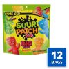 Sour Patch Kids Big Gummy Candy Peg Bag, 12 Ounce, 12 Packs Per Case | SKU: 725720 | UPC: 070462008265