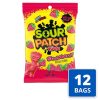 Sour Patch Strawberry Gummy Candy Peg Bag, 8 Ounce, 12 Per Case | SKU: 739647 | UPC: 070462008623