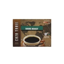 Caza Trail Coffee Dark Roast, 24 Each, 4 Per Case | SKU: 577112 | UPC: 070893029136