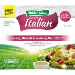 Hidden Valley Garden Italian Dressing Marinade Seasoning Mix, 8 Ounce, 18 Per Case | SKU: 489750 | UPC: 071100210088