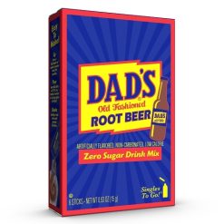 Dad s Old Fashioned Root Beer Zero Sugar Drink Mix Singles To Go, 6 Count, 12 Per Case | SKU: 719935 | UPC: 072392324712