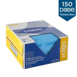 Dixie Gp Pro Disposable Foodservice Blue & Blue Stripe Towel | SKU: 642140 | UPC: 073310294247