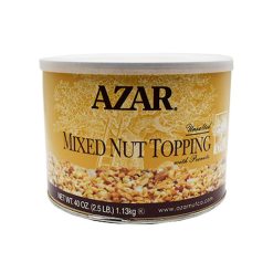 Azar Dry Roasted Unsalted With Peanut Mixed Nut, 2.5 Pounds, 6 Per Case | SKU: 338519 | UPC: 076500700467 | GTIN: 10076500700464