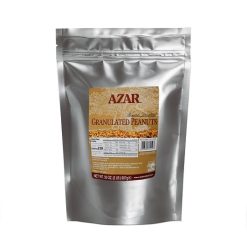 Azar Granulated Dry Roasted Unsalted Peanut Topping, 2 Pounds, 3 Per Case | SKU: 337102 | UPC: 076500711593 | GTIN: 10076500711590