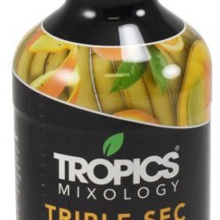 Tropics Triple Sec Syrup, 1 Liter, 12 Per Case | SKU: 703845 | UPC: 077238605673