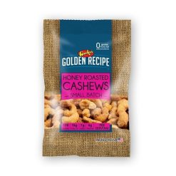 Golden Recipe Honey Roasted Cashews, 2 Ounces, 8 Per Case | SKU: 647036 | UPC: 077449497746