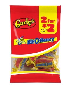 2 For $2 Bit-O-Honey Bag, 2 Each, 12 Per Case | SKU: 734635 | UPC: 077449505878 | GTIN: 10077449505875