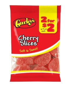 2 For $2 Cherry Slices Gummy Candy, 5 Ounce, 12 Per Case | SKU: 734641 | UPC: 077449505939 | GTIN: 10077449505936