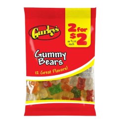 2 For $2 Gummy Bears, 4.25 Each, 12 Per Case | SKU: 734670 | UPC: 077449506035 | GTIN: 10077449506032