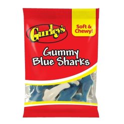 Pal Blue Sharks Gummy Candy, 4.5 Each, 12 Per Case | SKU: 743781 | UPC: 077449506424