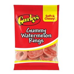 Pal Watermelon Rings Gummy Candy, 5 Each, 12 Per Case | SKU: 743787 | UPC: 077449506486
