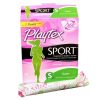 Playtex Sport Plastic Super Unscented, 18 Count, 6 Per Pack, 2 Per Case | SKU: 508749 | UPC: 078300081111