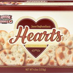 Valley Lahvosh Crackerbread Original Heart Shape, 4.5 Ounces, 12 Per Case | SKU: 623255 | UPC: 078466013001