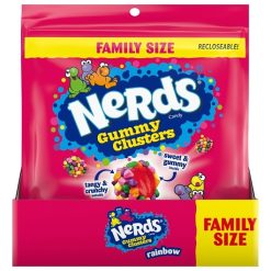 Nerds Gummy Clusters Stand Up Bag, 18.5 Ounce, 5 Per Case | SKU: 769761 | UPC: 079200055233